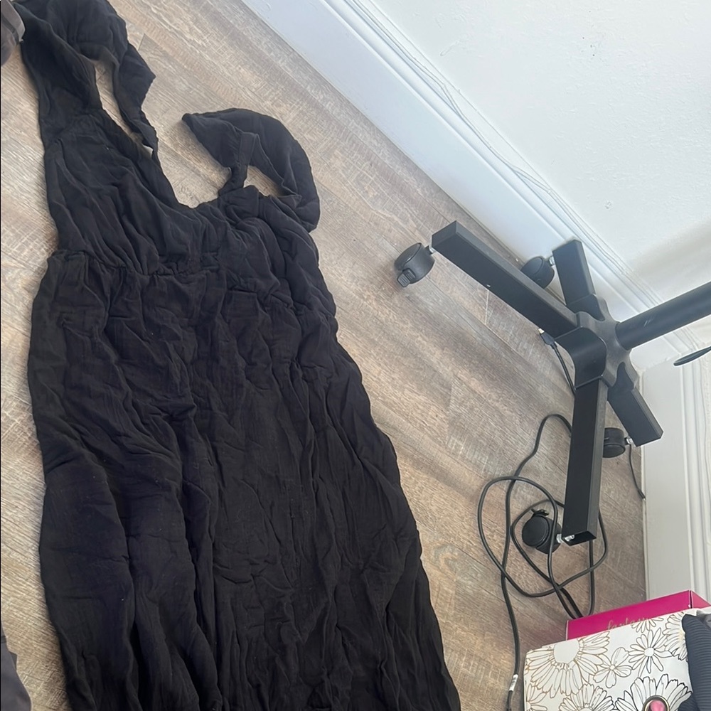 Elegant Black Women's Dress